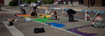 Painting Crosswalk