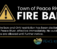 Fire Ban & OHV Restriction in Effect