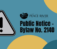 Public Notice – Bylaw No. 2140